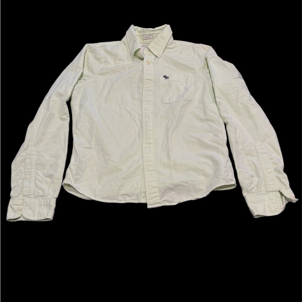 Abercrombie & Fitch Muscle Button Down Size Large